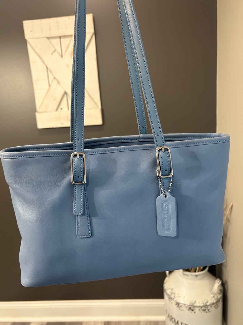 Coach Legacy Classic Shopper Tote 9813